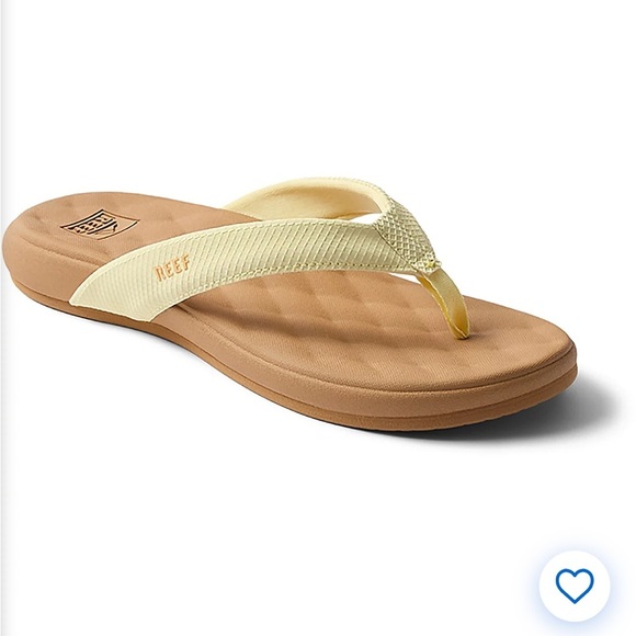 NWT Reef Women's Cushion Melody
Flip-Flops pale banana Sz 8 - Picture 3 of 6
